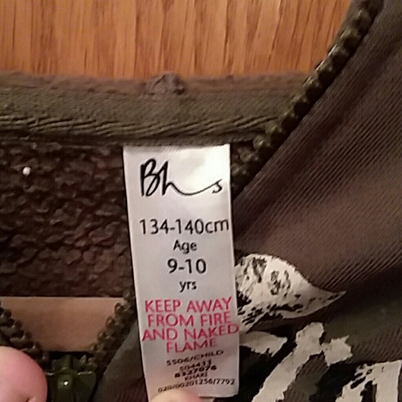 BHs brand brown hoodie - Picture 2 of 2